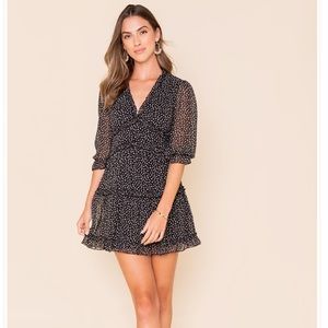 Kelis Scattered Speckle Mini Dress